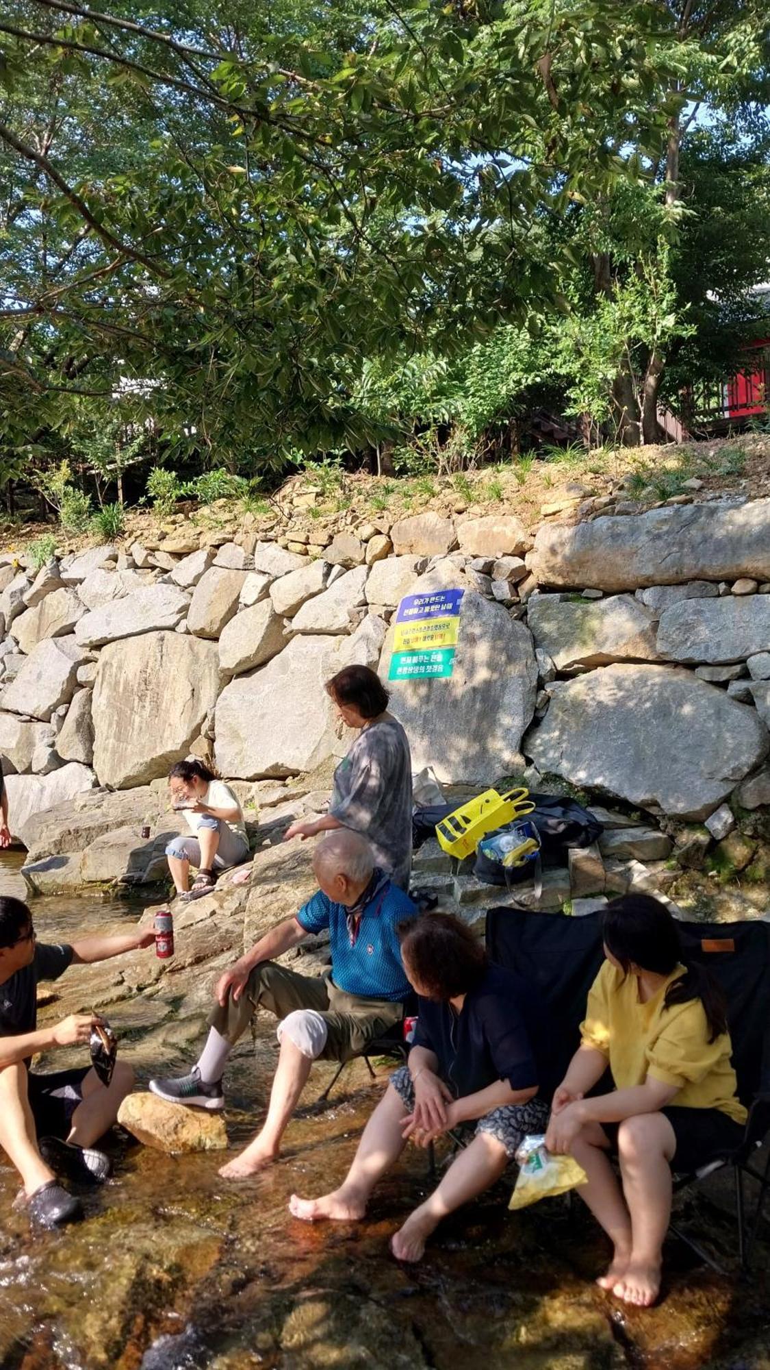 White House Hotel Namhae Bagian luar foto